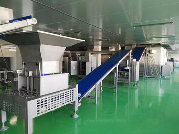 कस्टम दर्जी पेस्ट्री उत्पादन लाइन 8000 Kg / Hr मुद्रांकन सामान के साथ आपूर्तिकर्ता