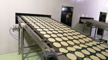स्वचालित फ्लैट रोटी बनाने की मशीन, Pita / Flatbread के लिए टॉर्टिला मेकिंग मशीन आपूर्तिकर्ता