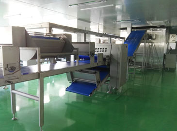 चीन 2.5 - 6 मिमी आटा मोटाई के साथ ऑटो फ्रीजिंग क्रोसेंट लैमिनेशन मशीन फैक्टरी